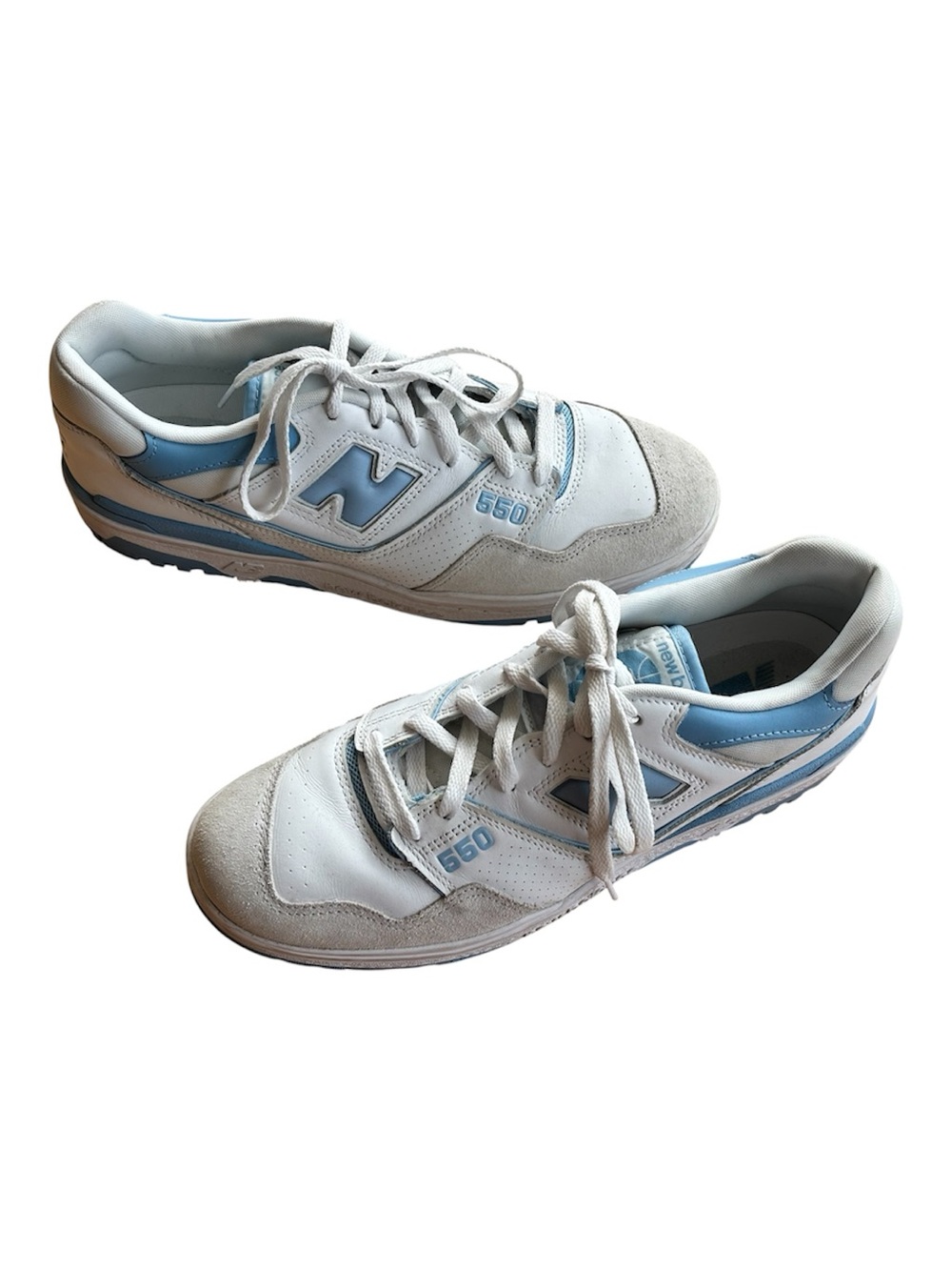 New Balance 550 White Light University Blue Sneakers BB550LSB M11/W12,5